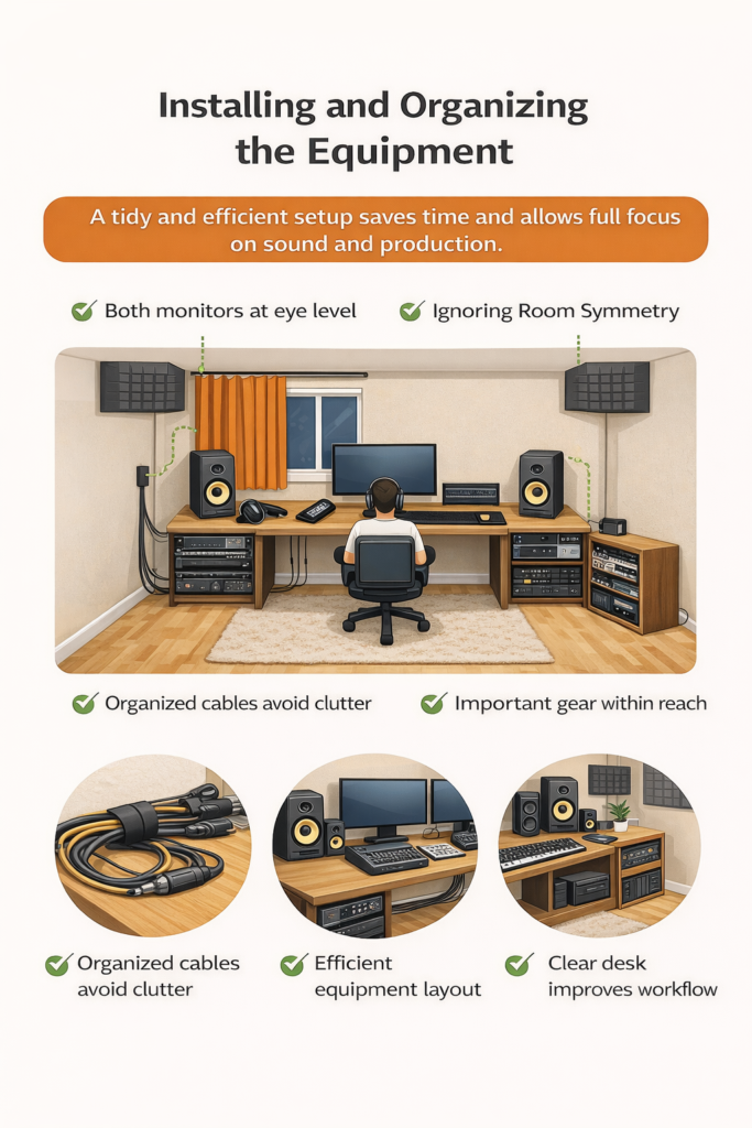 Installing and Organizing the Equipment