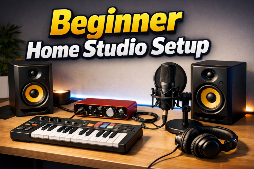 Beginner Home Studio Setup