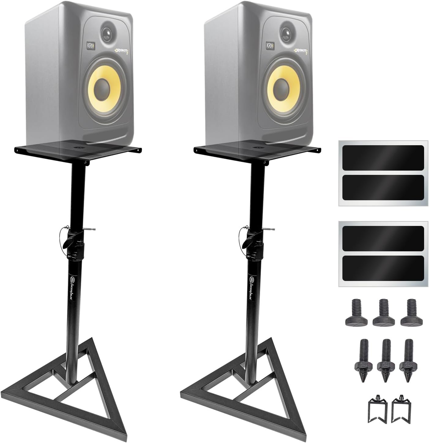 AxcessAbles Studio Monitor Speaker Stands