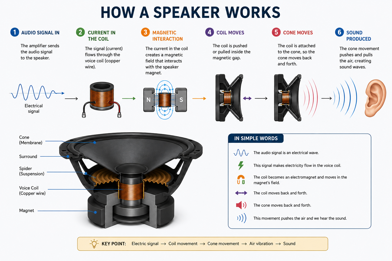 How a Speaker Works