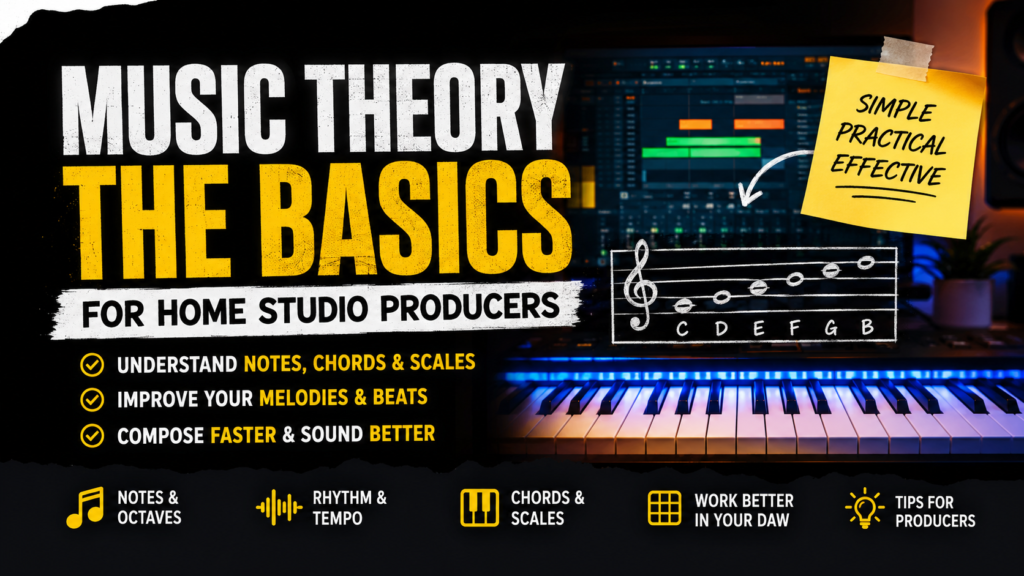 Music Theory Basics for the Home Studio